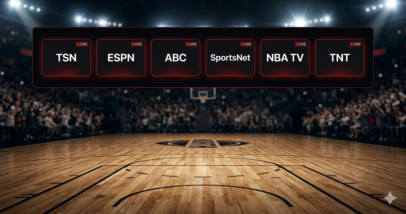 IPTV Canada NBA Finals channels including TSN ESPN ABC SportsNet and NBA TV all live on MaxIPTV.ca with no blackouts