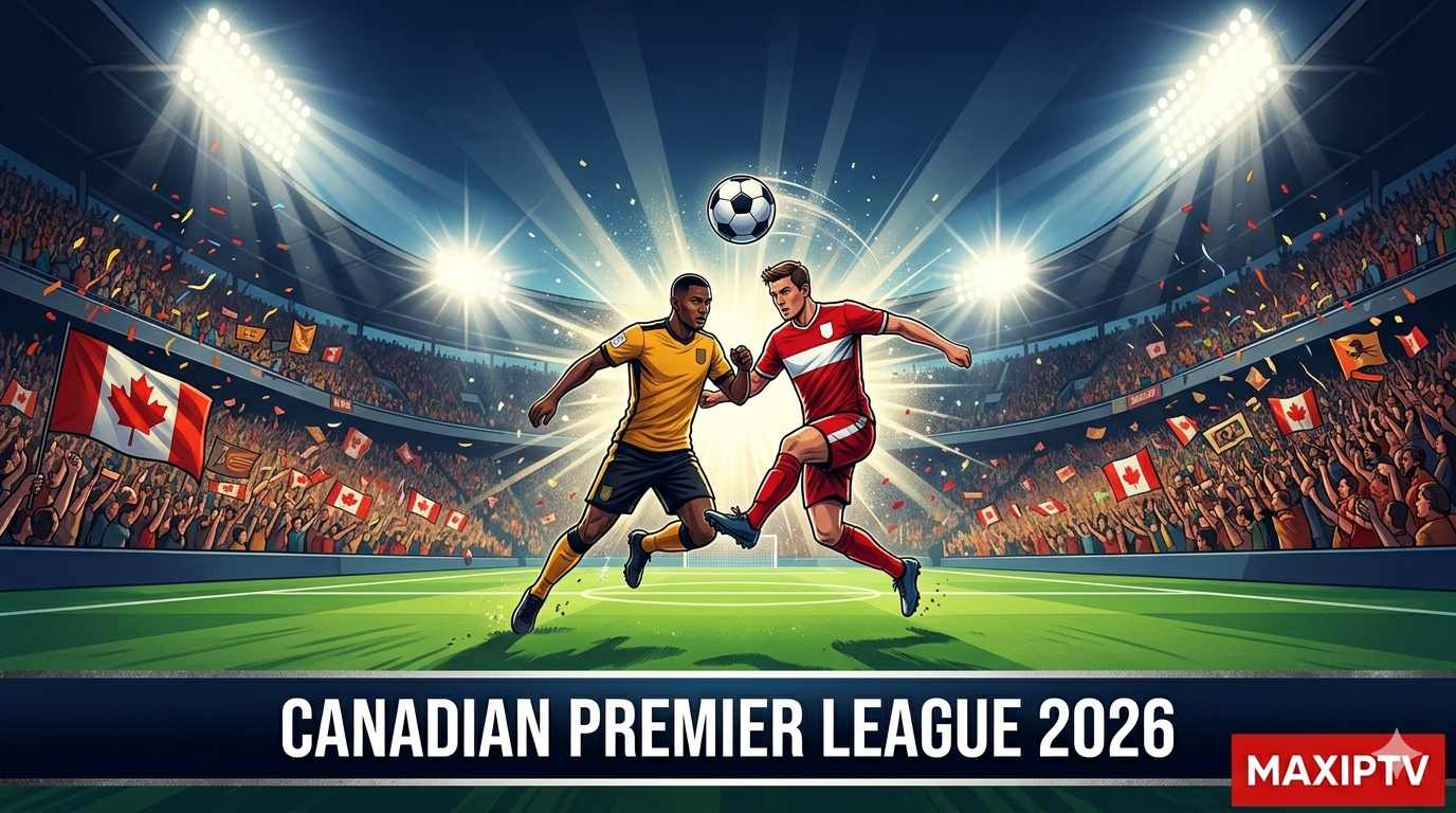 Watch Canadian Premier League 2026 live — Forge FC vs Cavalry FC on MAXIPTV Canada