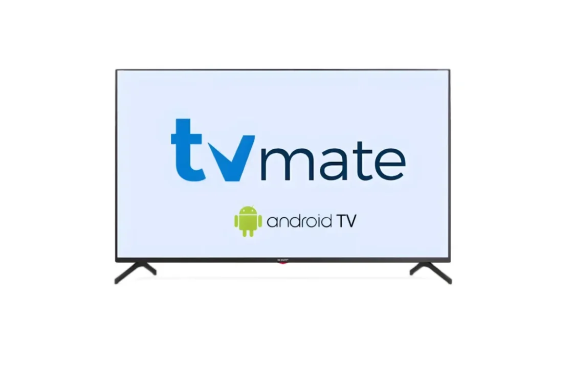 TiviMate app home screen on Android TV showing Add Playlist and Settings buttons