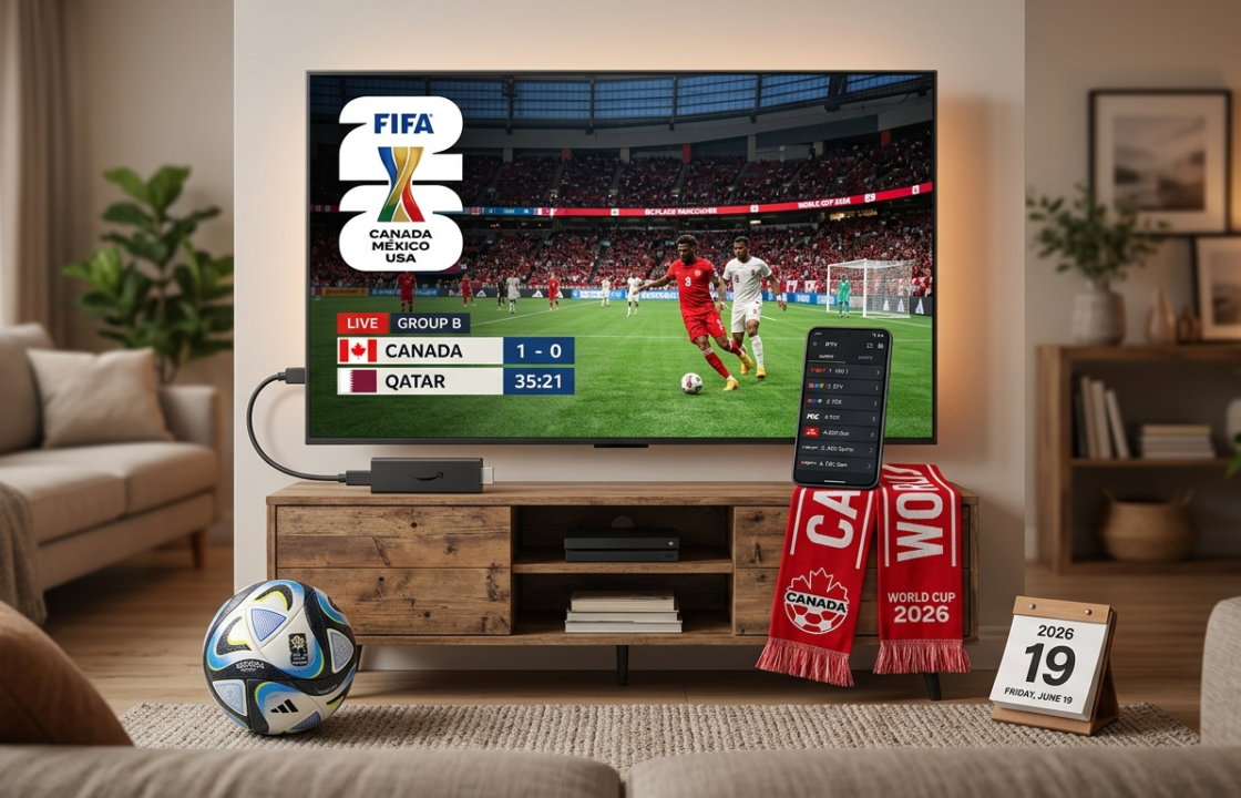 World Cup 2026 live streaming via best IPTV service: free IPTV trial, IPTV for Firestick, M3U playlist download and cheap IPTV Canada plans from premium IPTV providers