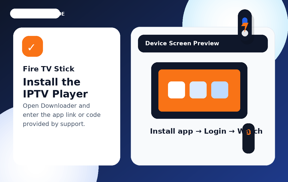 Install IPTV Player