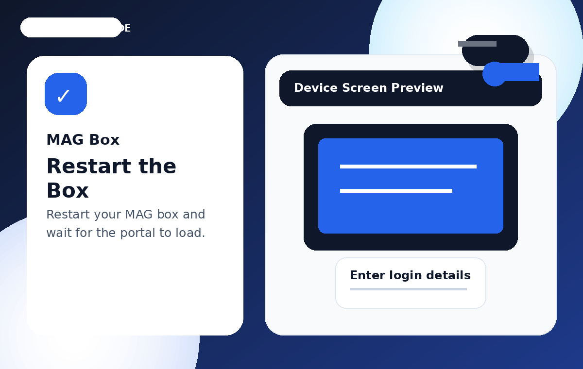Restart MAG Box