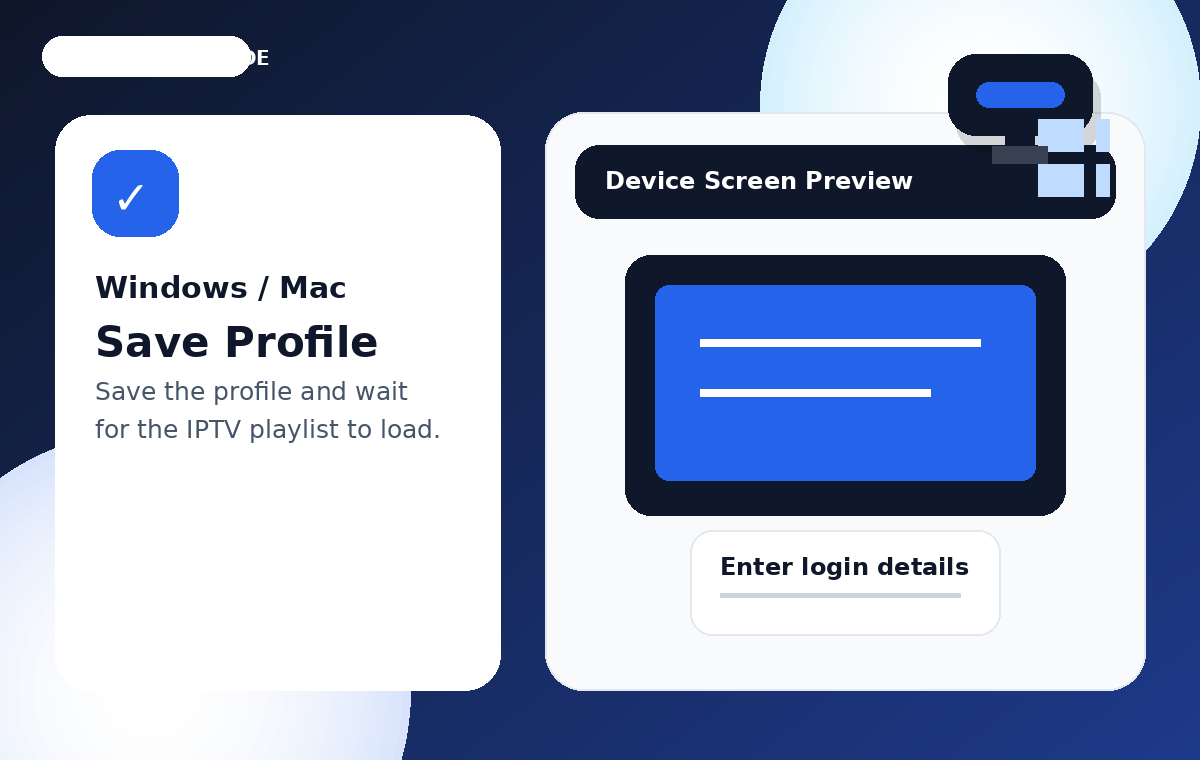 Save Profile